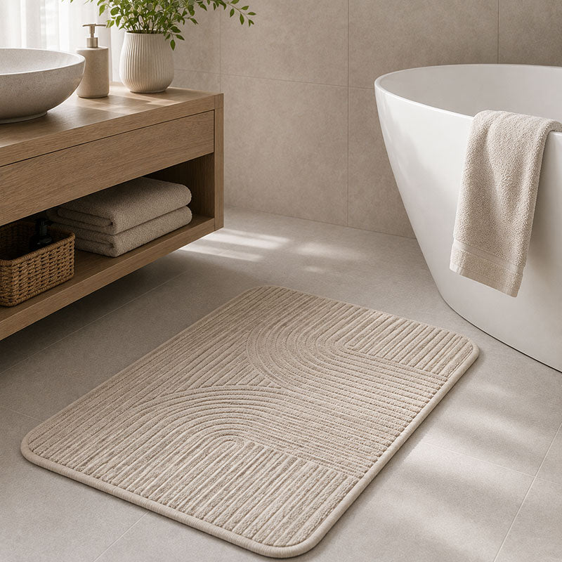 Patterned Bath Mats